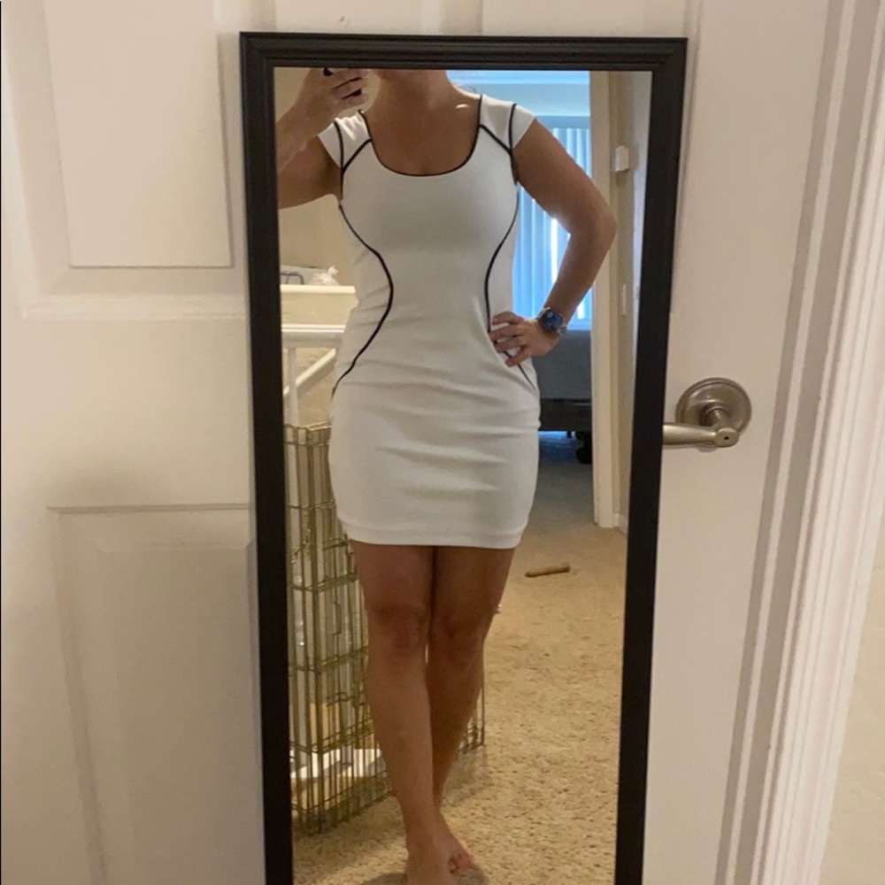 Express white work dress size 6